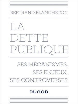 cover image of La dette publique